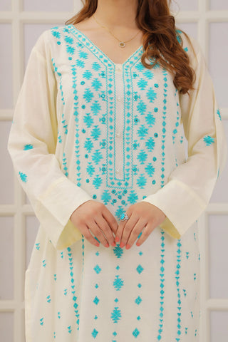 Three Piece Malai lawn Suit (M3)