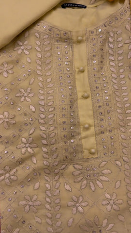 Two Piece Malai Lawn Suit (M8)